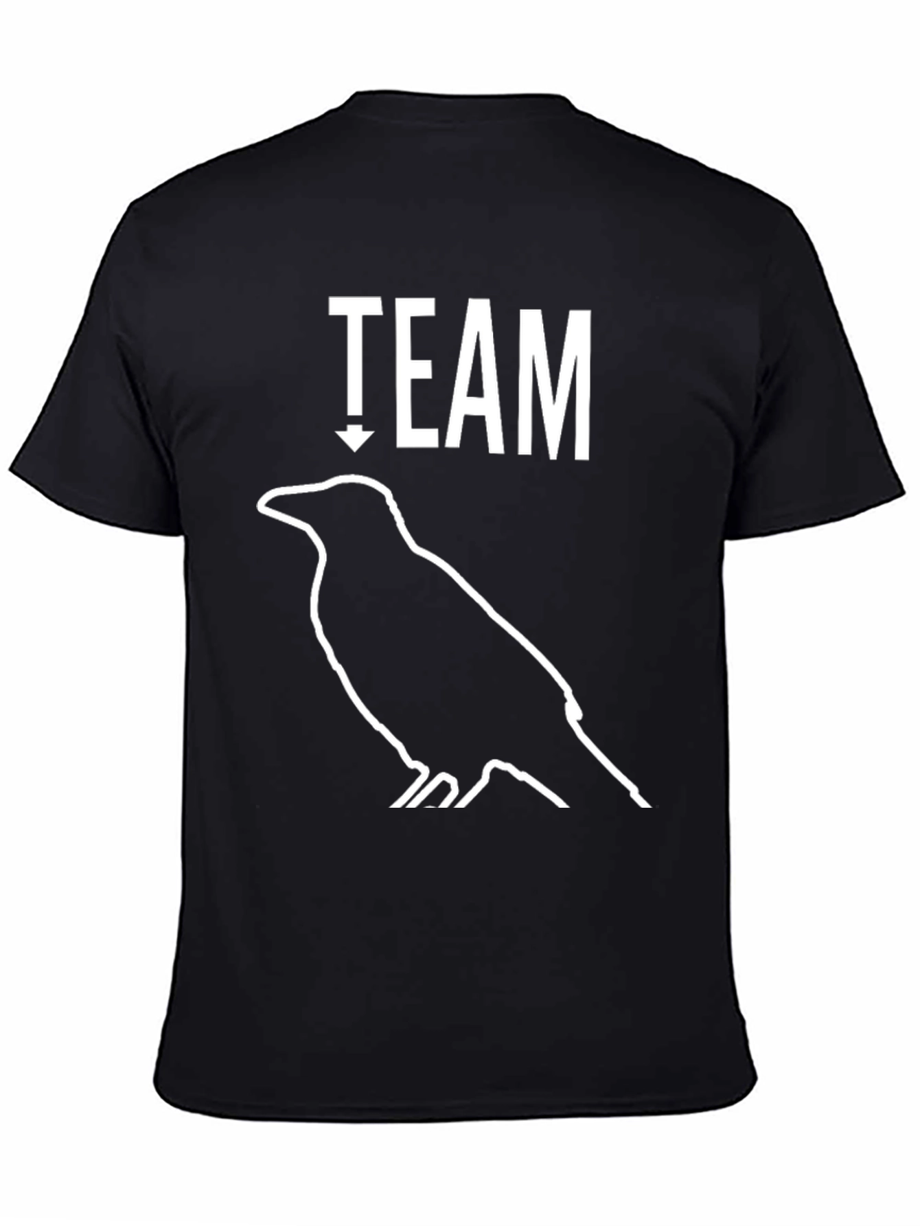 Team Raven Funny Bird T-Shirt