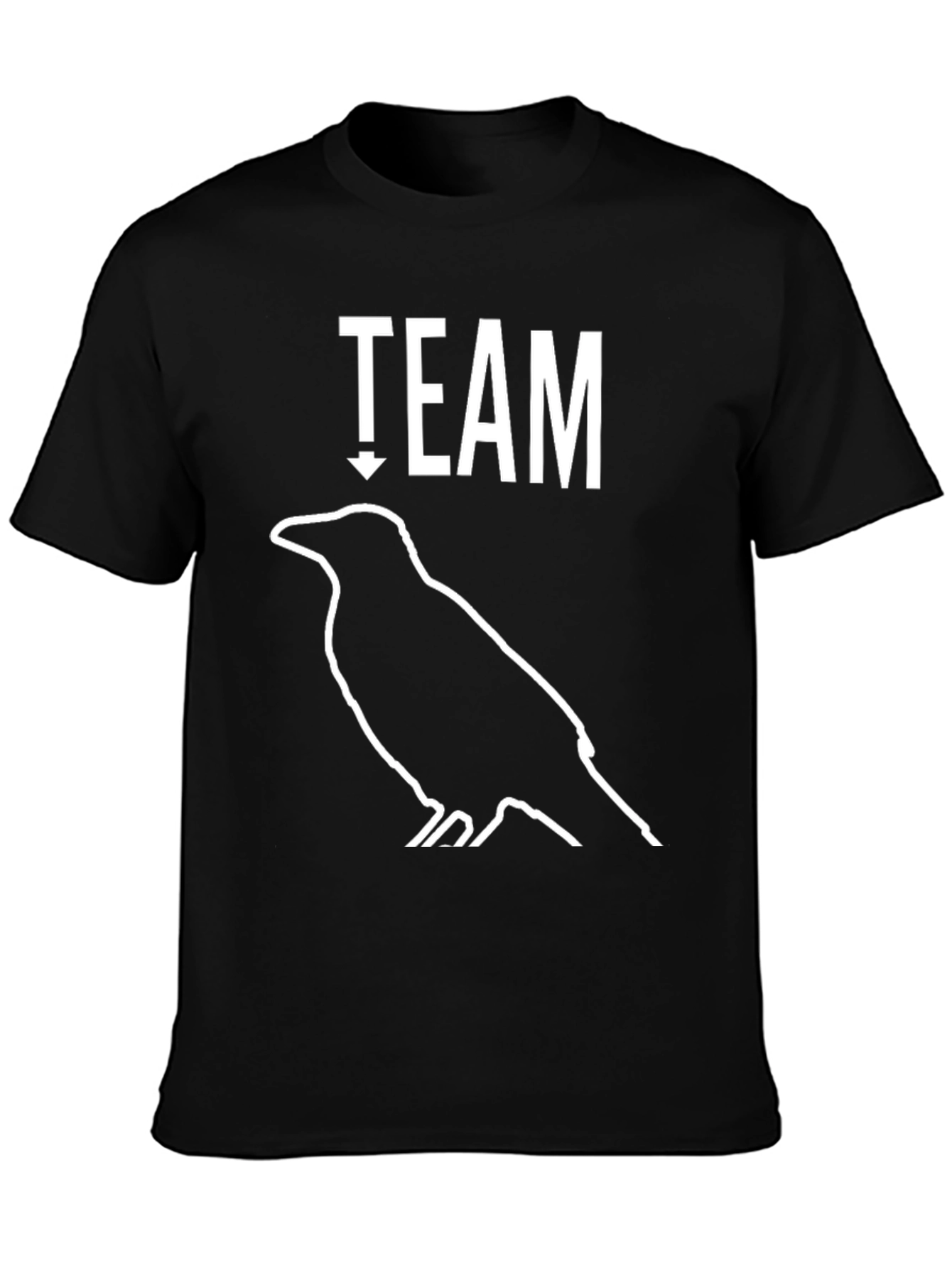 Team Raven Funny Bird T-Shirt