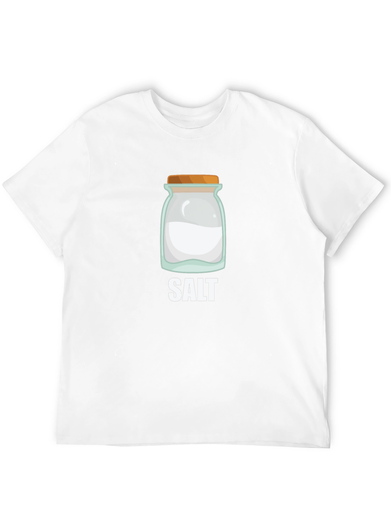 Salt Jar Graphic Tee - Black Cotton Casual Shirt