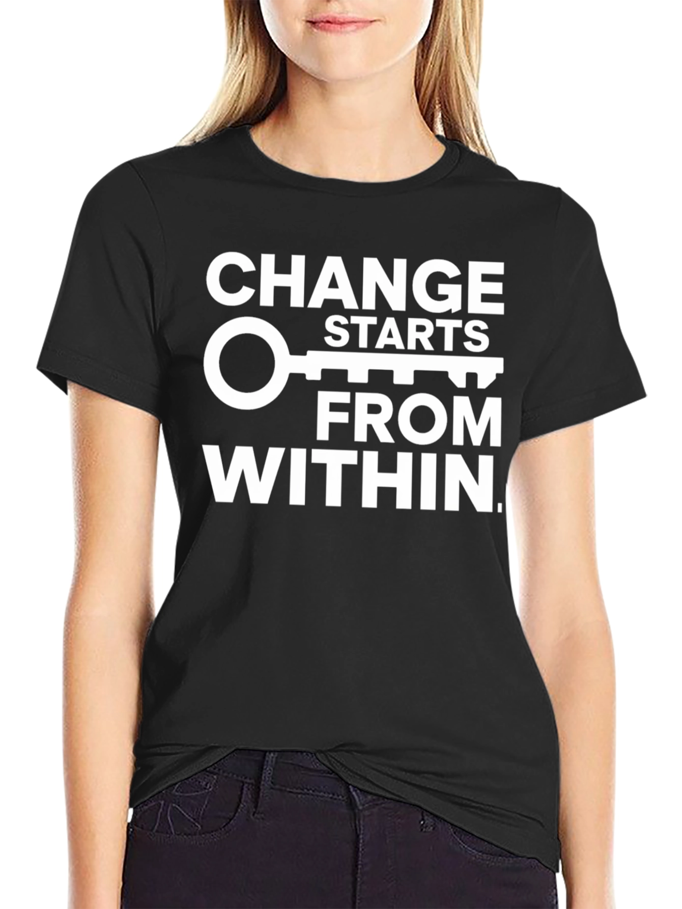 Change Starts Within T-Shirt - Motivational Tee