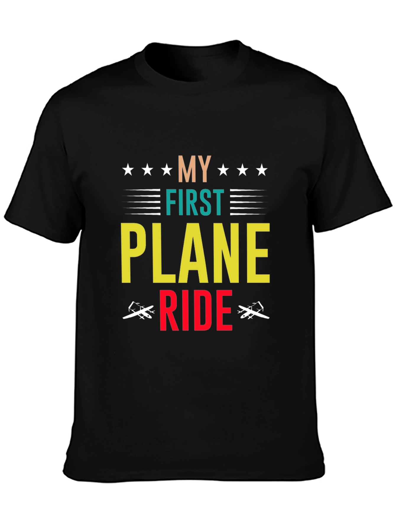 My First Plane Ride T-Shirt | Aviation Tee