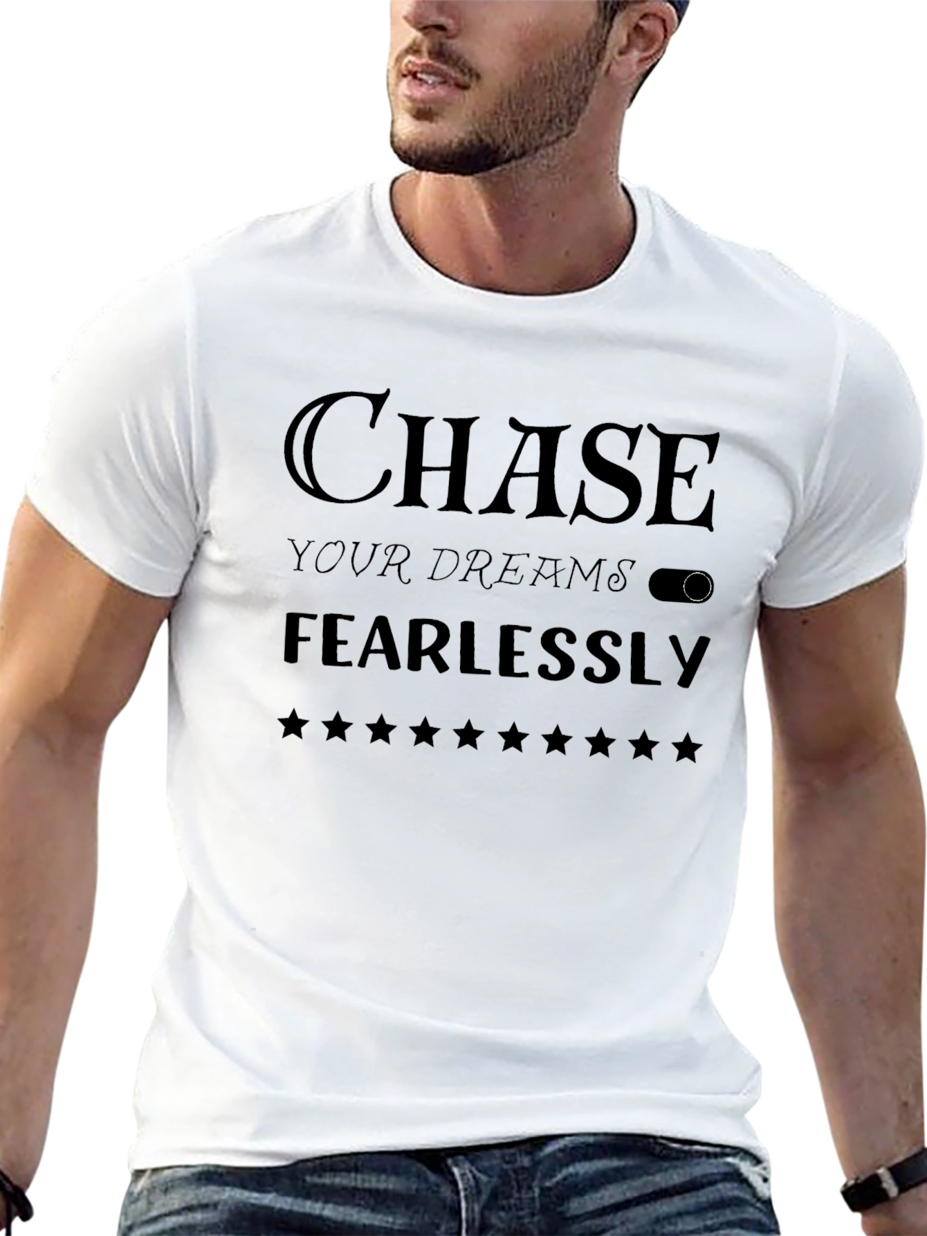 Chase Your Dreams T-Shirt - Motivational Graphic Tee