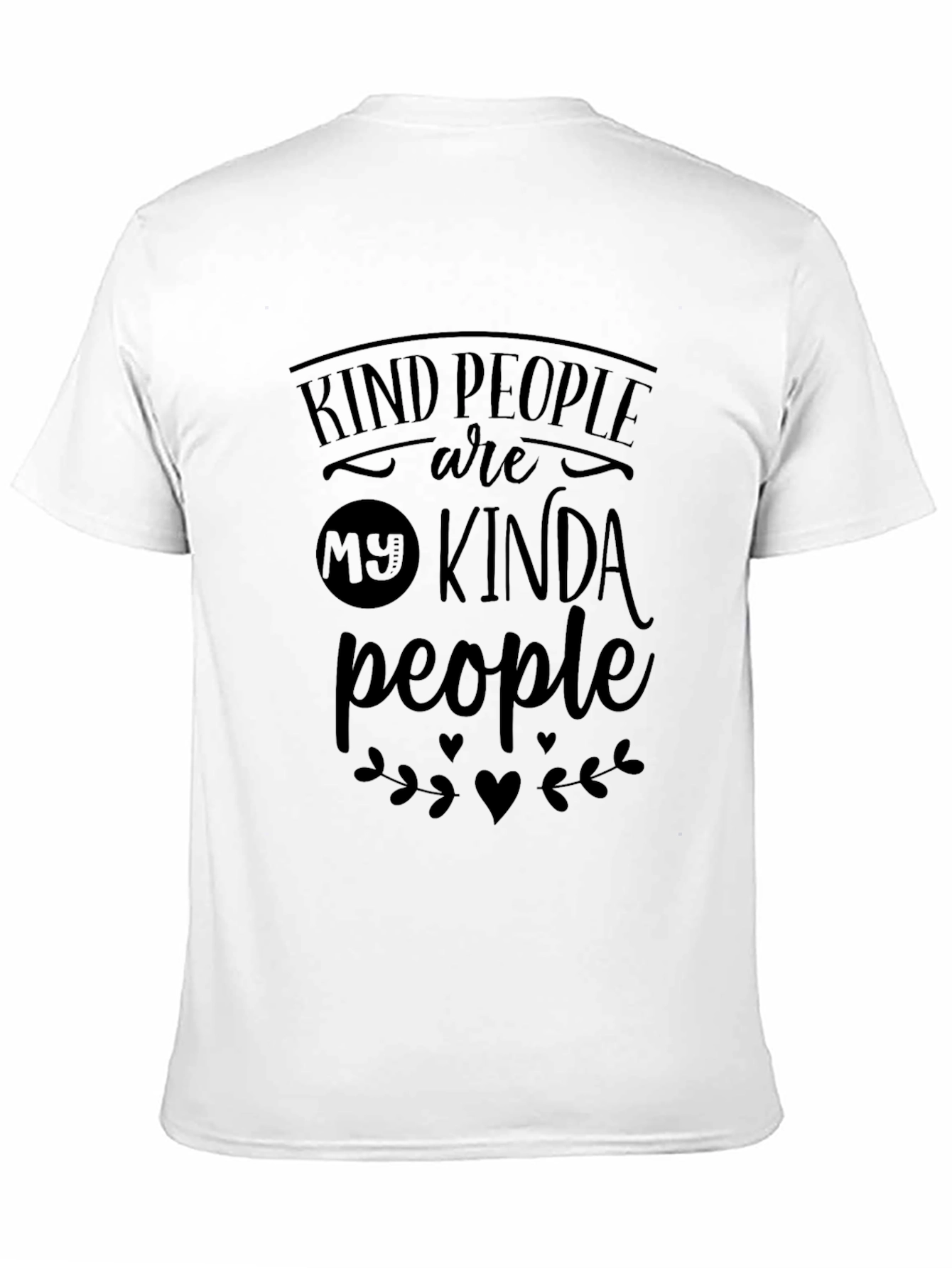 Kind People Graphic Tee - Unisex Black T-Shirt
