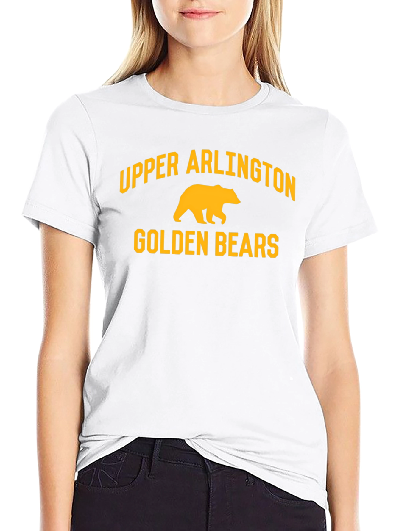 Upper Arlington Golden Bears Black T-Shirt