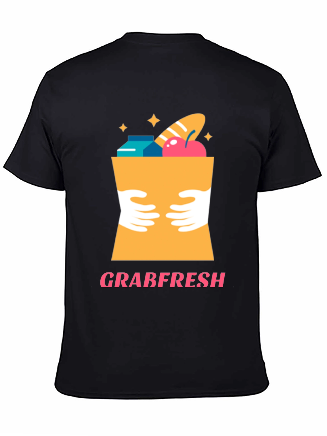 GrabFresh Graphic Tee - Black