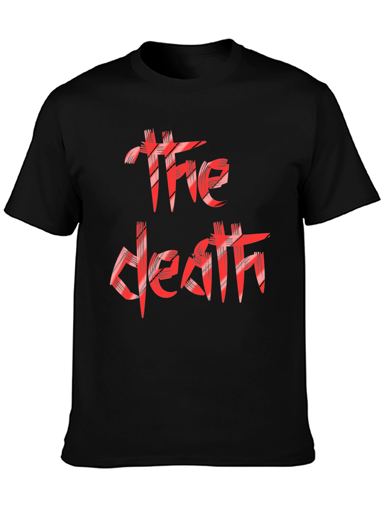 The Death Graphic Print Mens T-Shirt