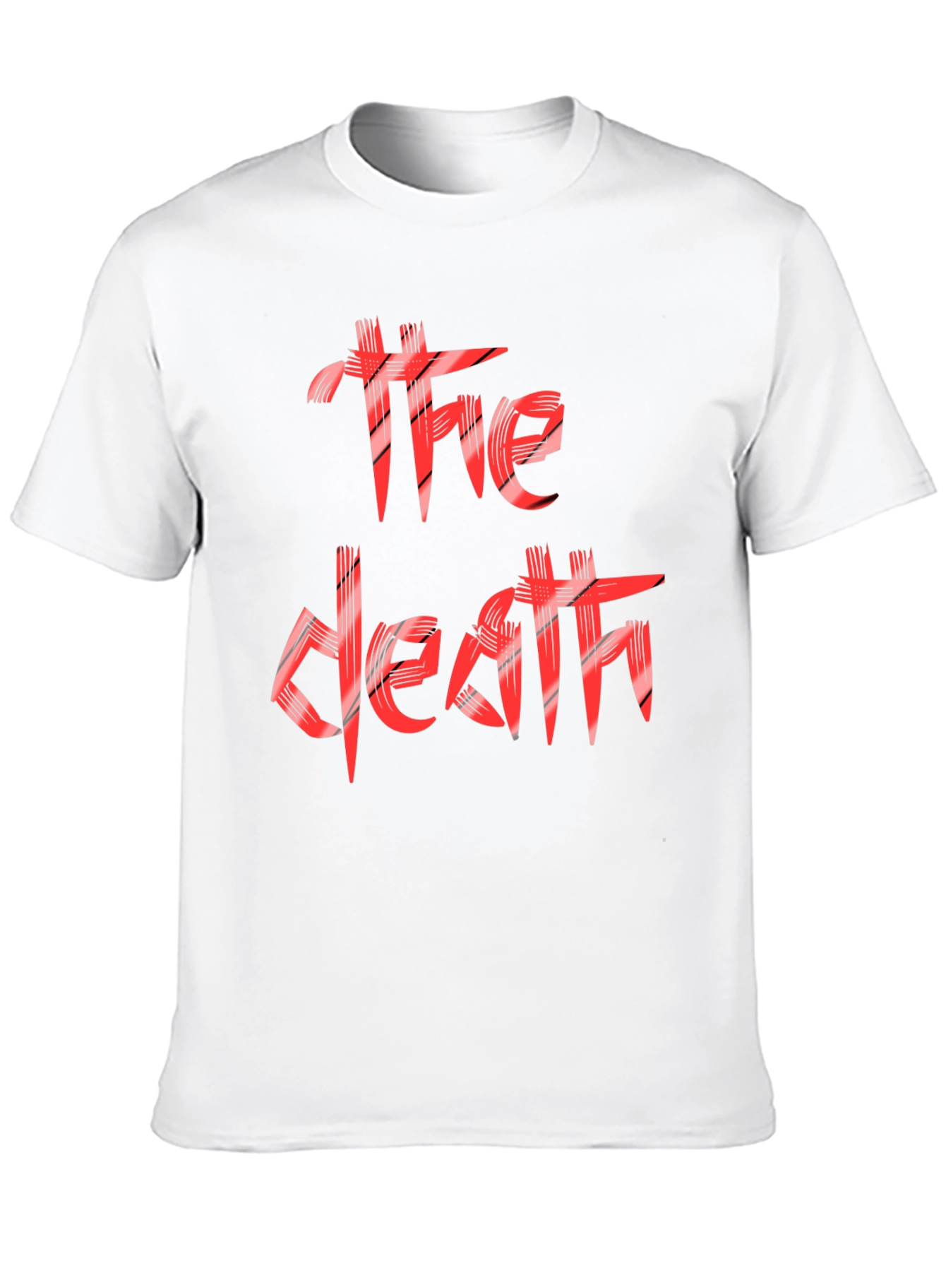 The Death Graphic Print Mens T-Shirt