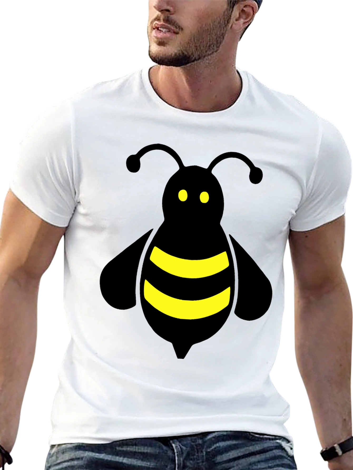 Bee Graphic Tee - Classic Black T-Shirt