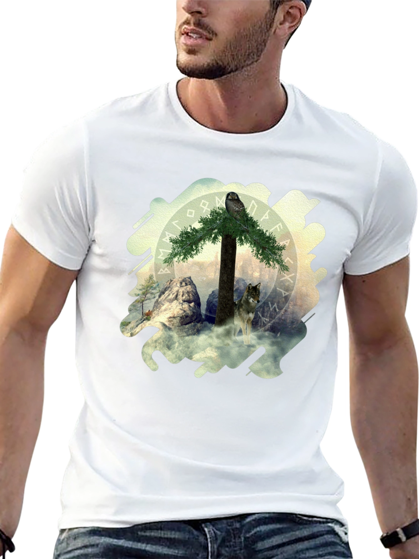 Yggdrasil Viking T-Shirt - Norse Mythology