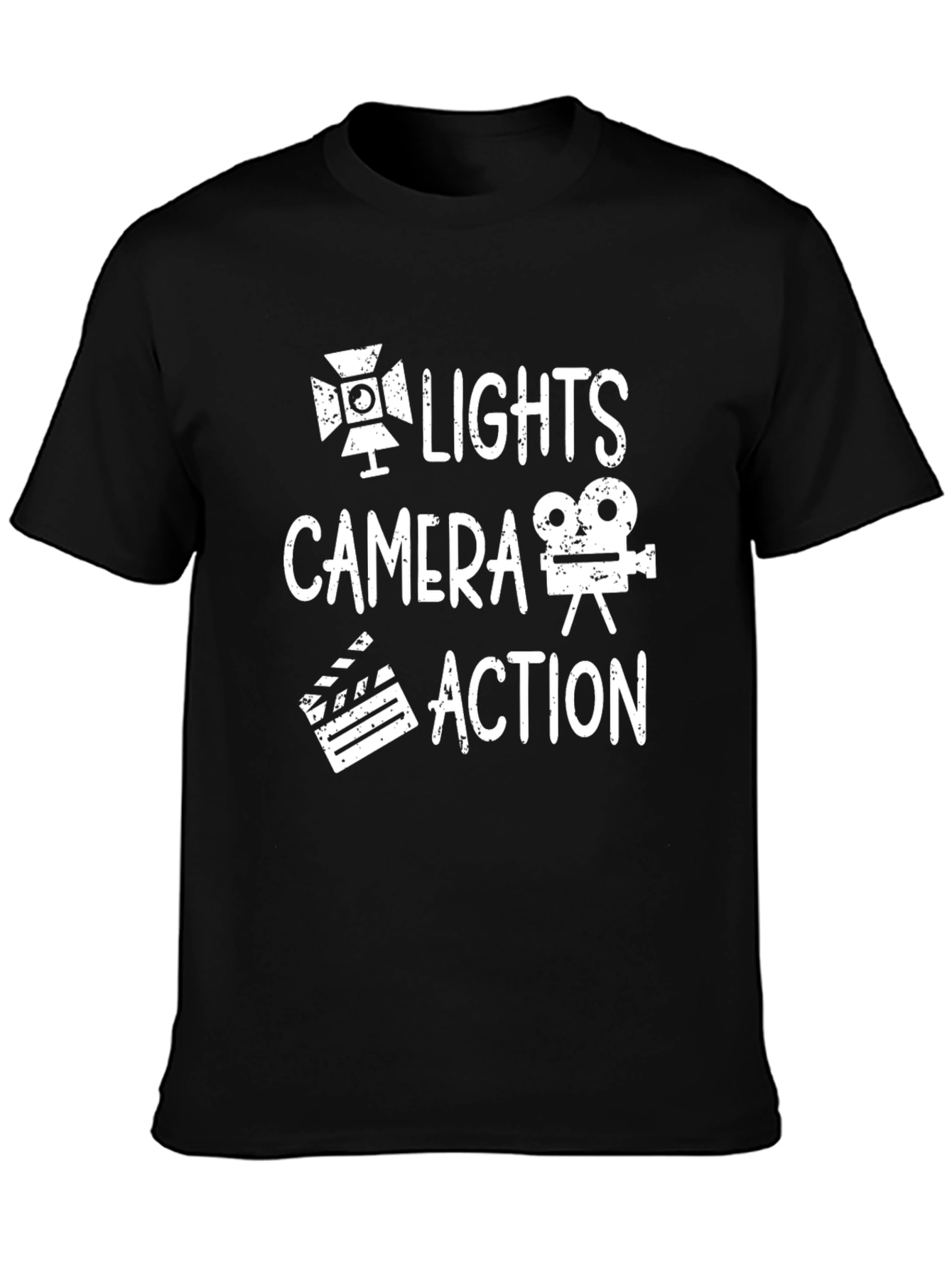 Lights Camera Action Graphic Tee