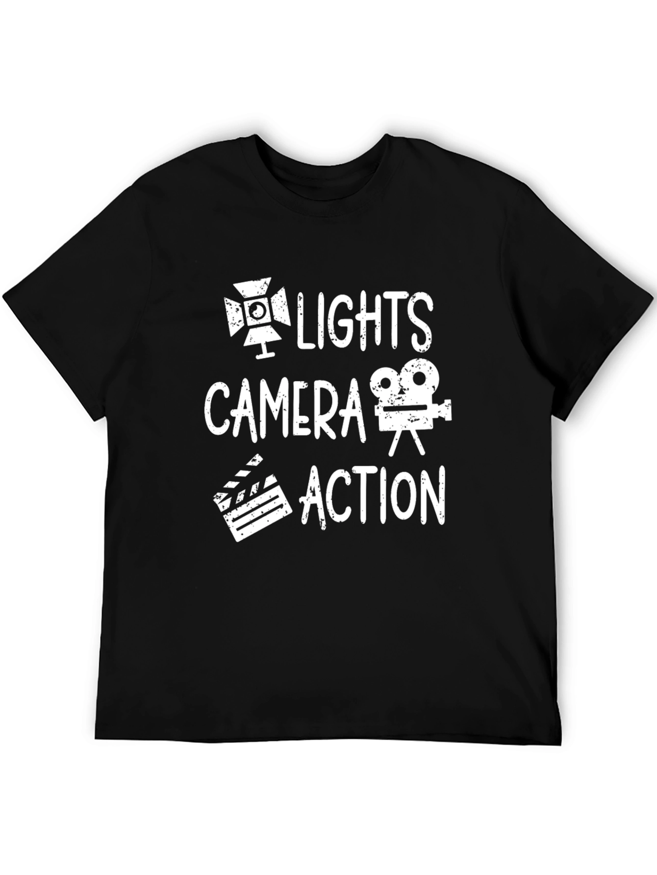 Lights Camera Action Graphic Tee