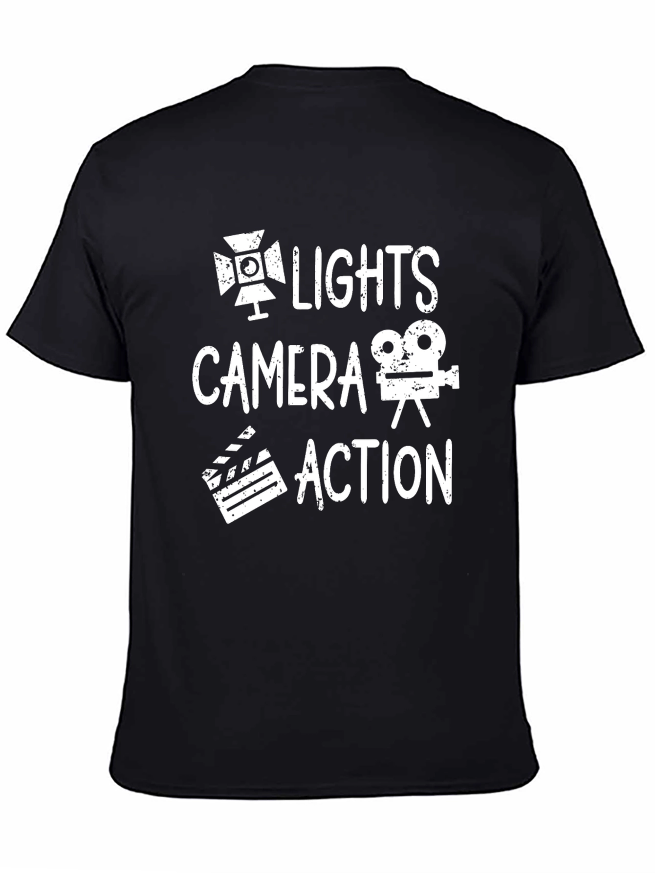 Lights Camera Action Graphic Tee