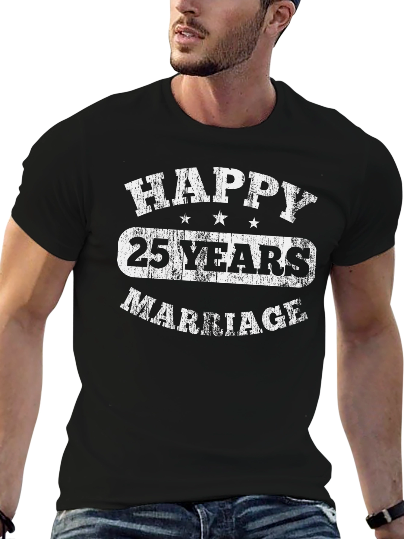 Happy 25th Anniversary Marriage T-Shirt