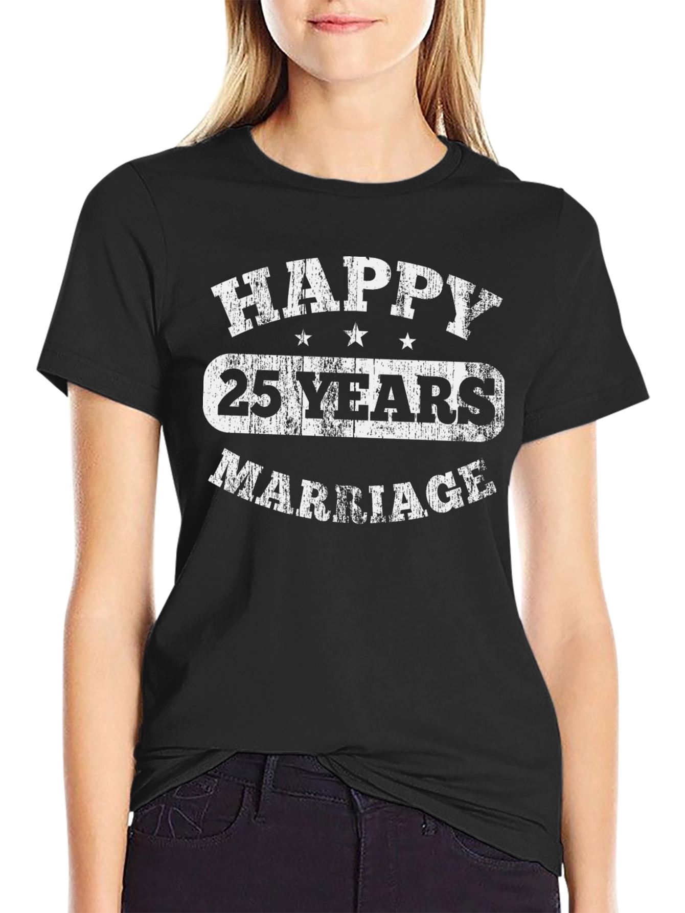 Happy 25th Anniversary Marriage T-Shirt