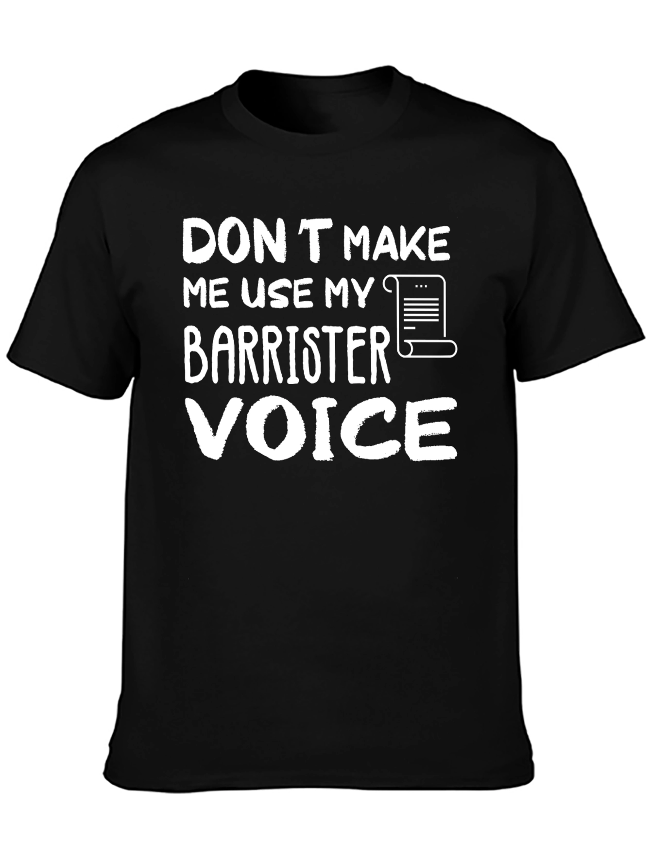 Barrister Voice Funny Graphic T-Shirt
