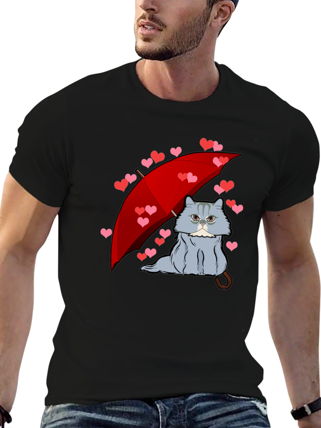 Grumpy Cat Valentines Day T-Shirt