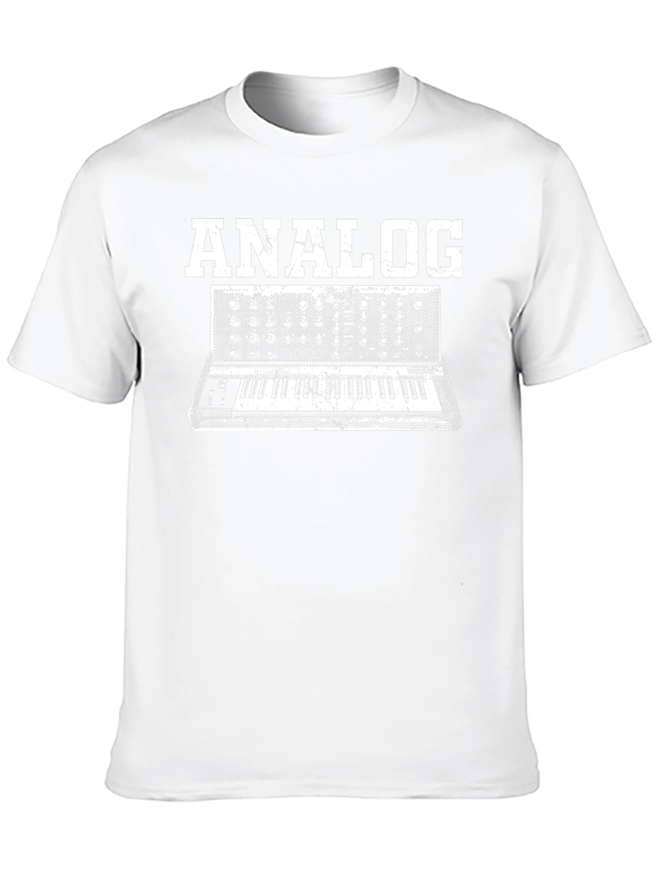 Analog Synth Graphic Tee - Musician T-Shirt