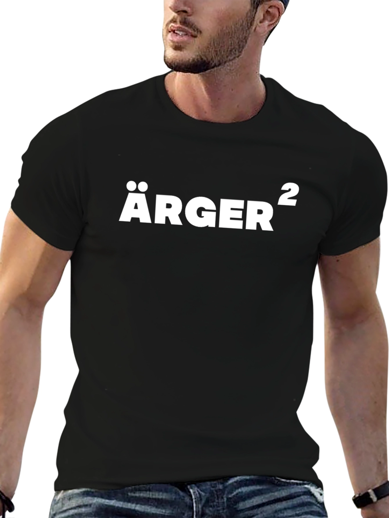 Ärger² T-Shirt: Funny Black Tee