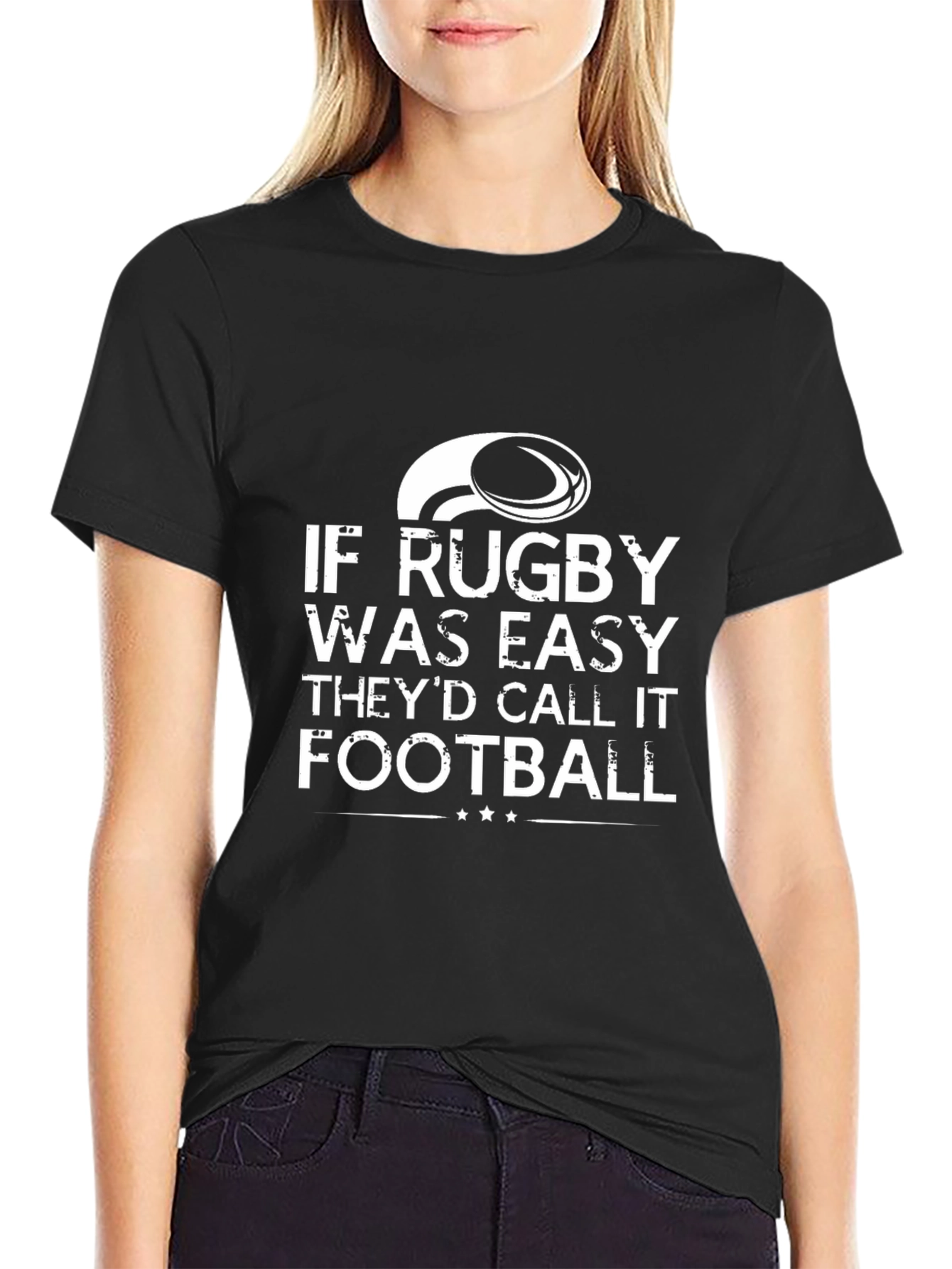 Rugby vs Football T-Shirt - Funny Sports Tee