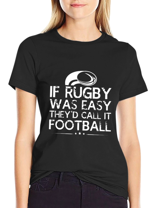 Rugby vs Football T-Shirt - Funny Sports Tee