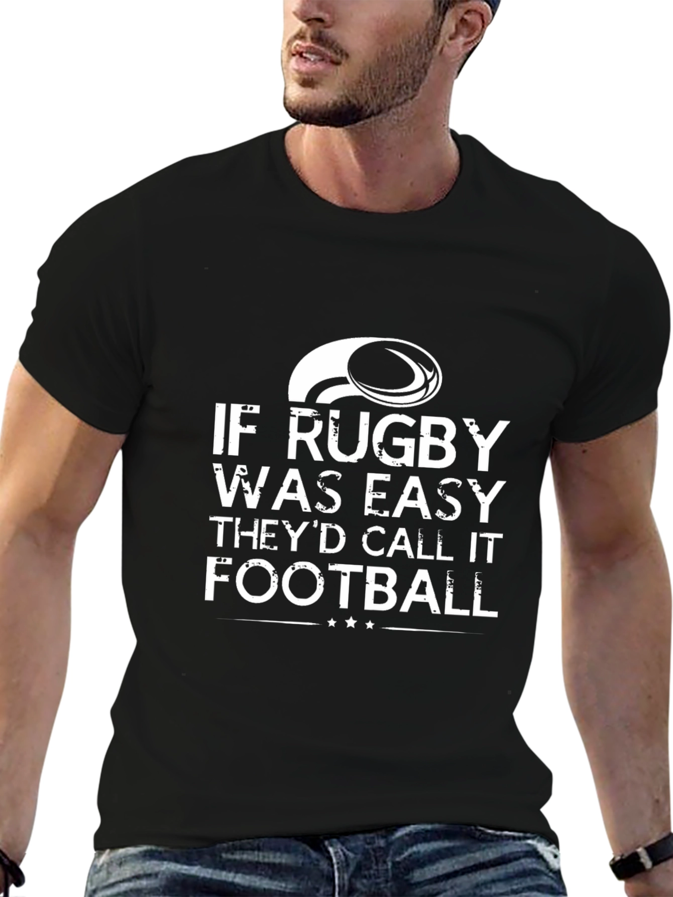 Rugby vs Football T-Shirt - Funny Sports Tee