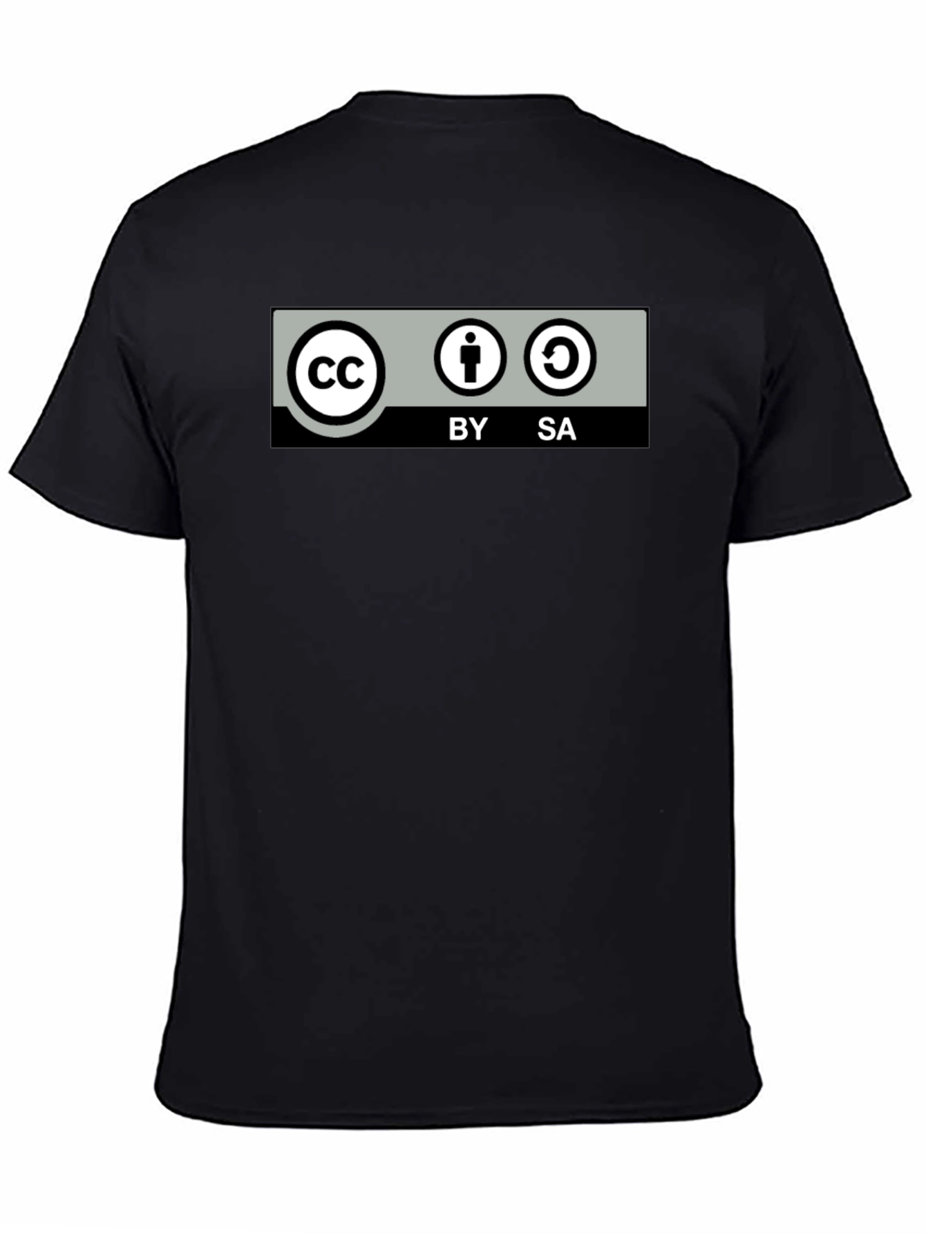 Creative Commons Black T-Shirt