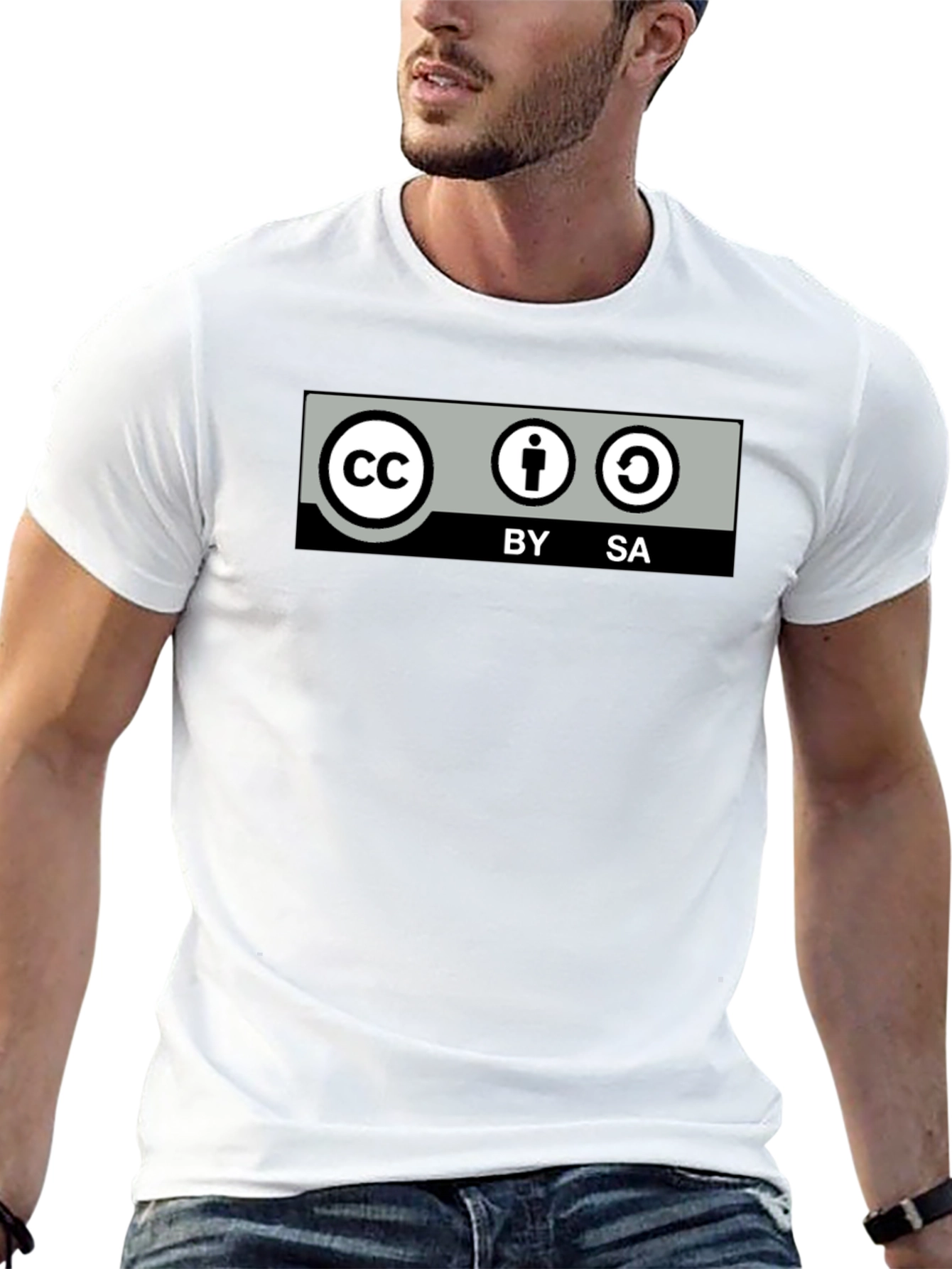 Creative Commons Black T-Shirt