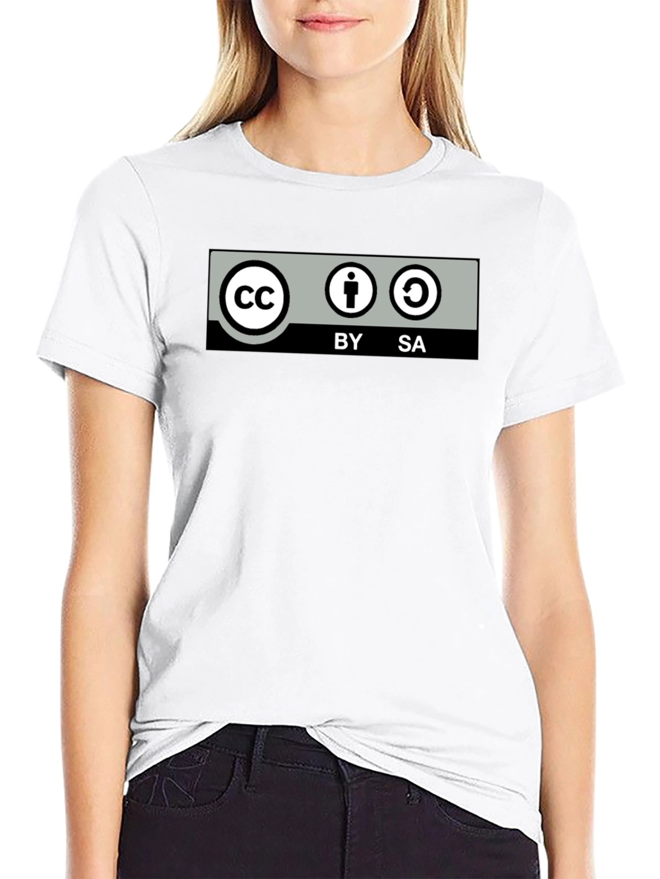 Creative Commons Black T-Shirt