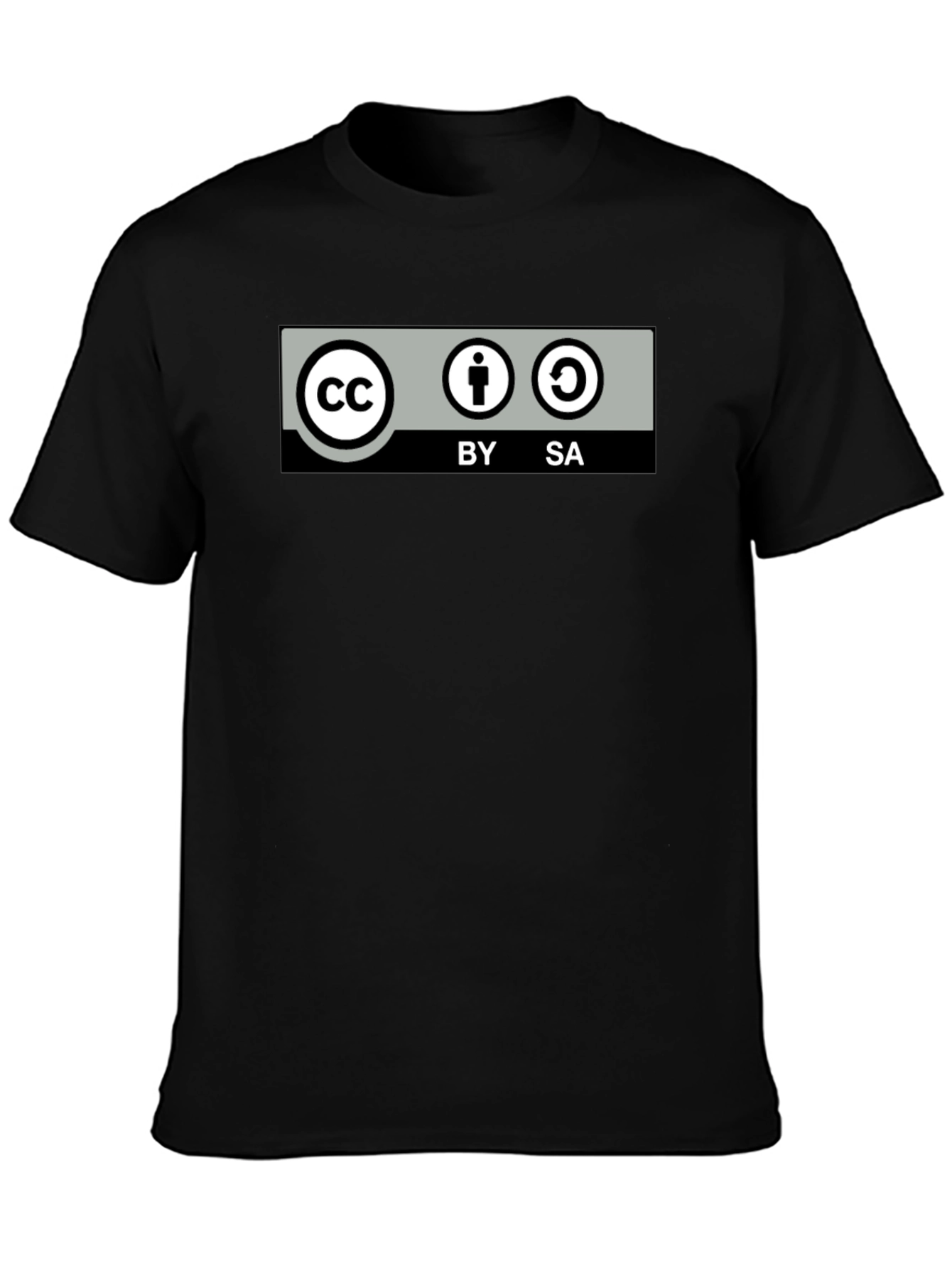 Creative Commons Black T-Shirt