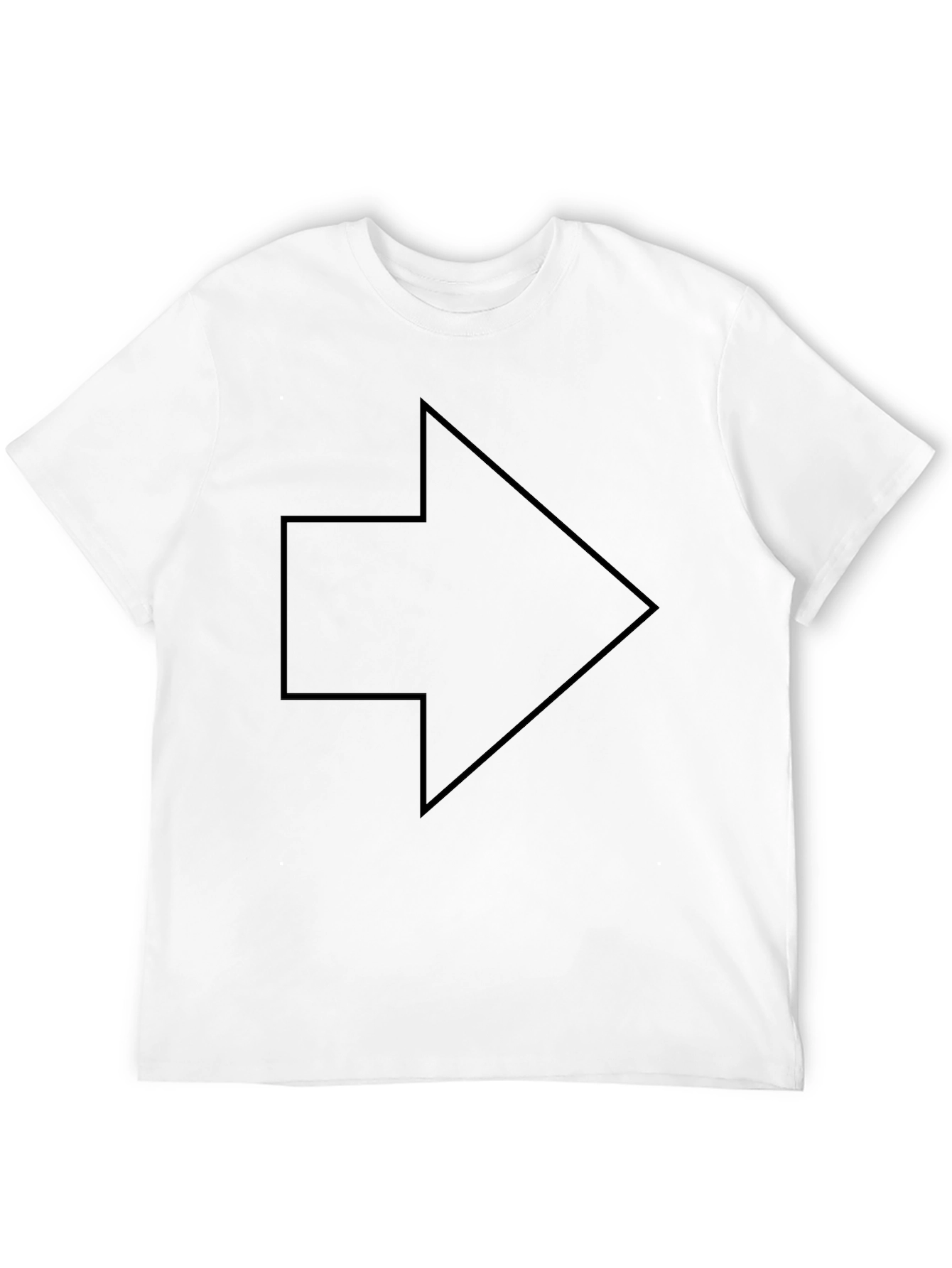 Arrow Graphic T-Shirt - Stylish & Modern Design
