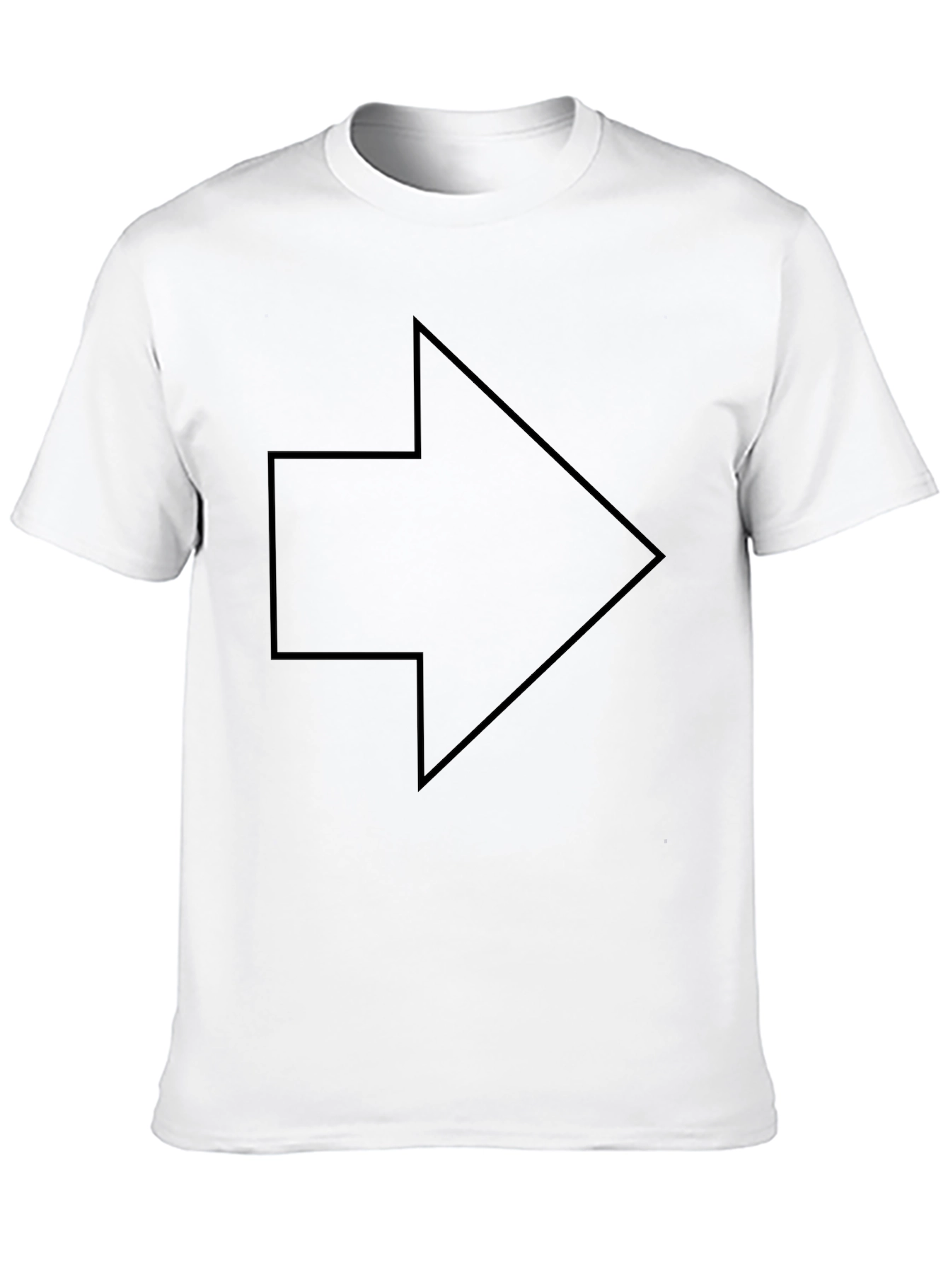 Arrow Graphic T-Shirt - Stylish & Modern Design