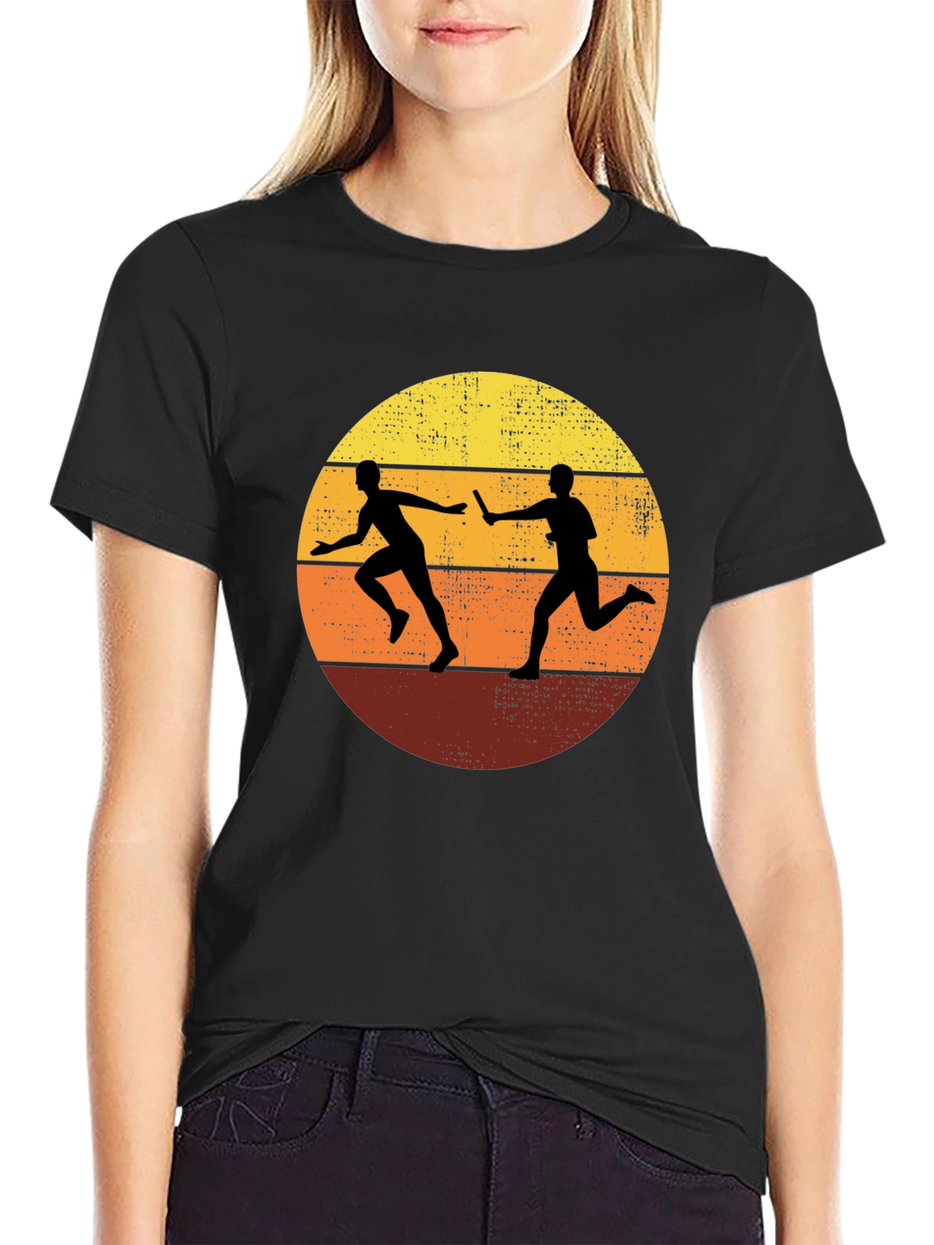 Retro Relay Race Graphic Tee