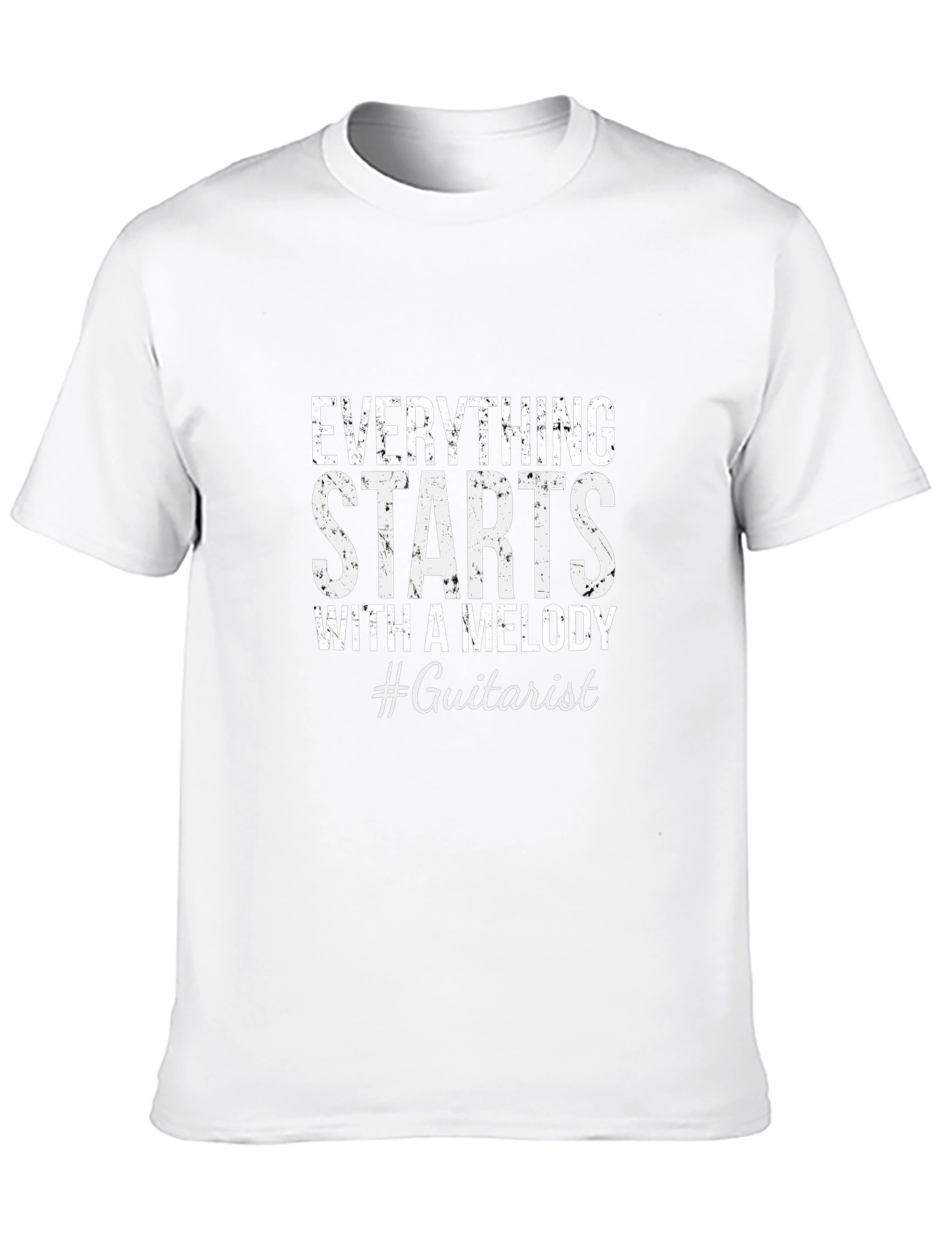 Everything Starts With A Melody Guitarist T-Shirt