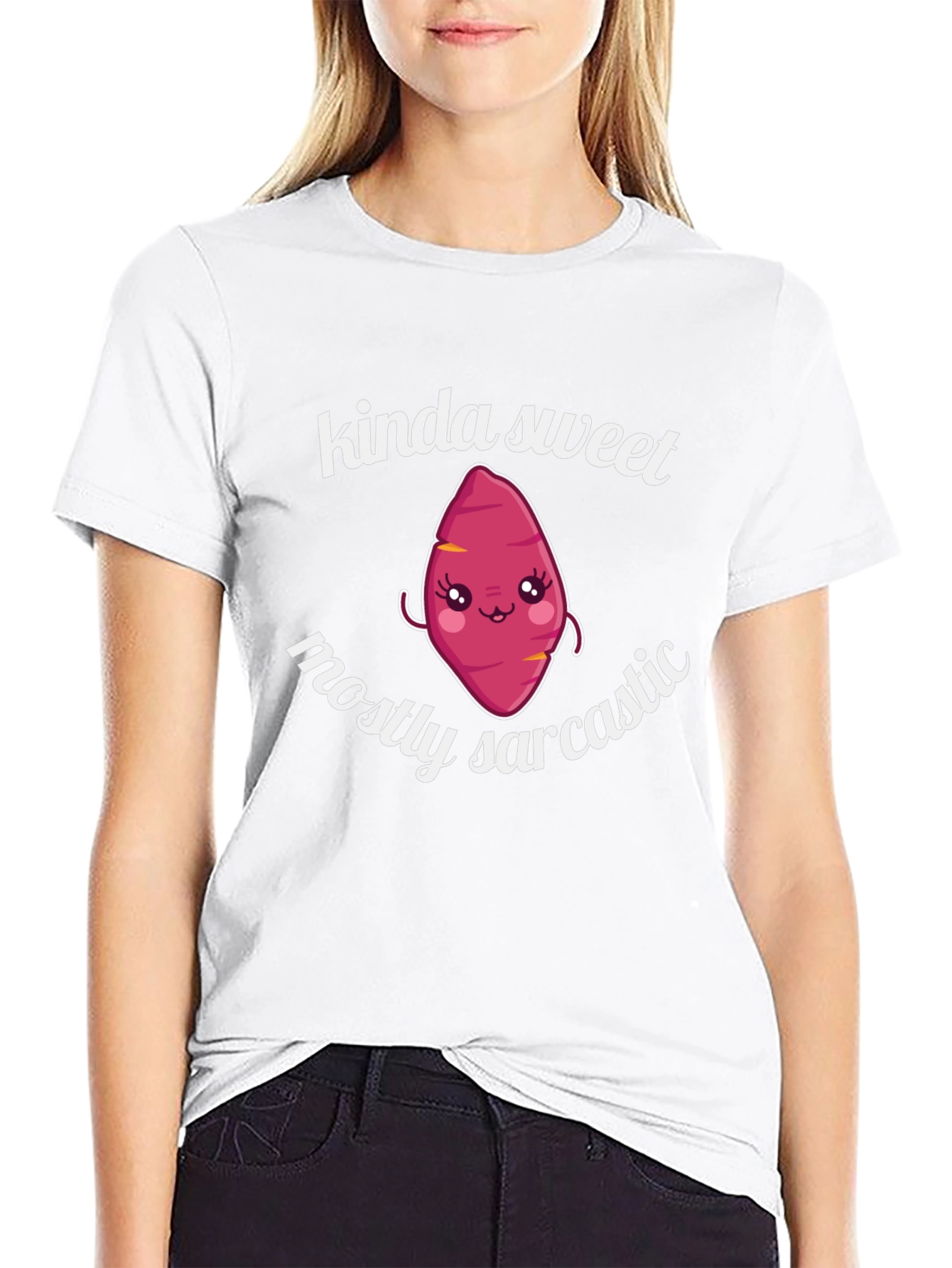 Kinda Sweet Mostly Sarcastic Cute Yam T-Shirt