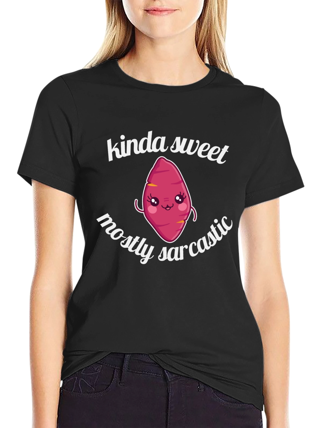 Kinda Sweet Mostly Sarcastic Cute Yam T-Shirt