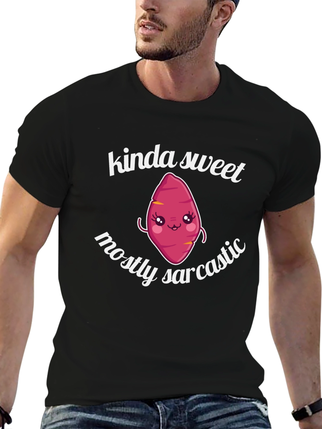 Kinda Sweet Mostly Sarcastic Cute Yam T-Shirt