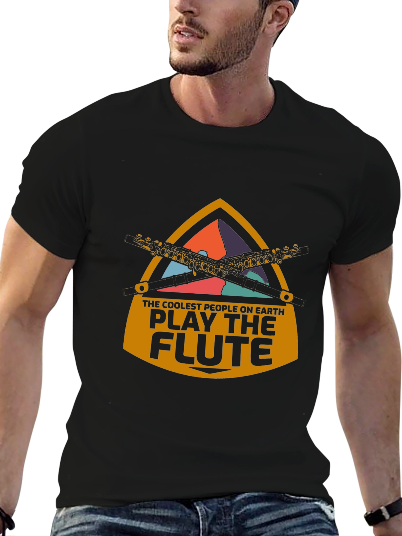 Coolest People Play the Flute T-Shirt