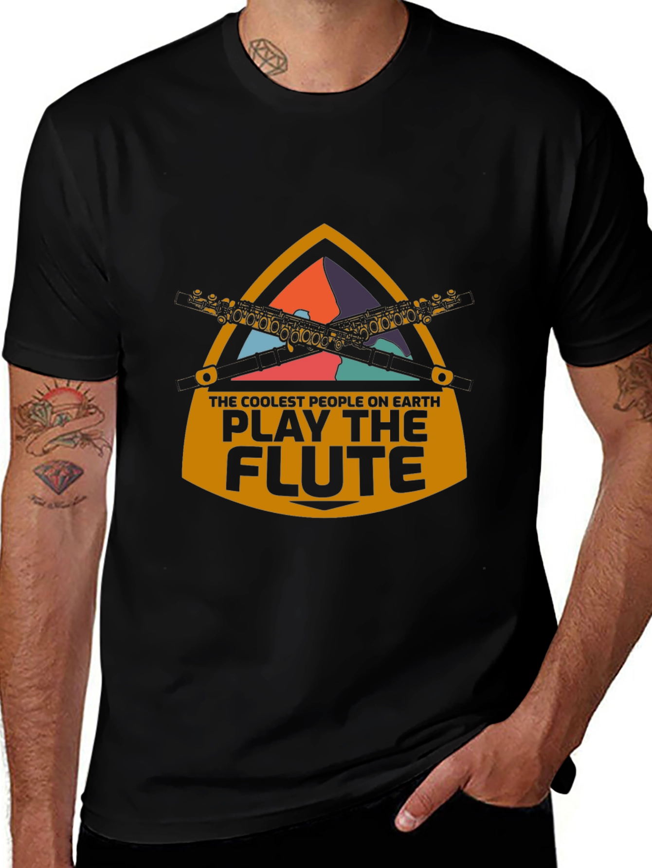 Coolest People Play the Flute T-Shirt