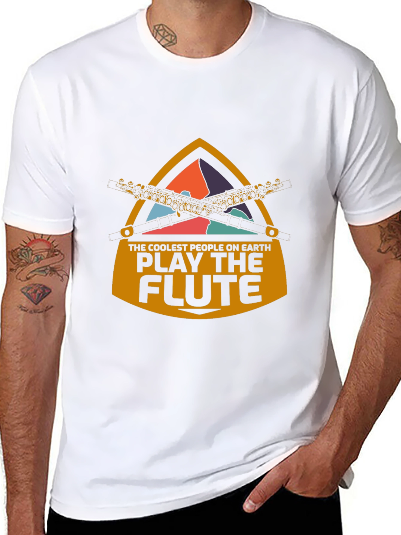 Coolest People Play the Flute T-Shirt