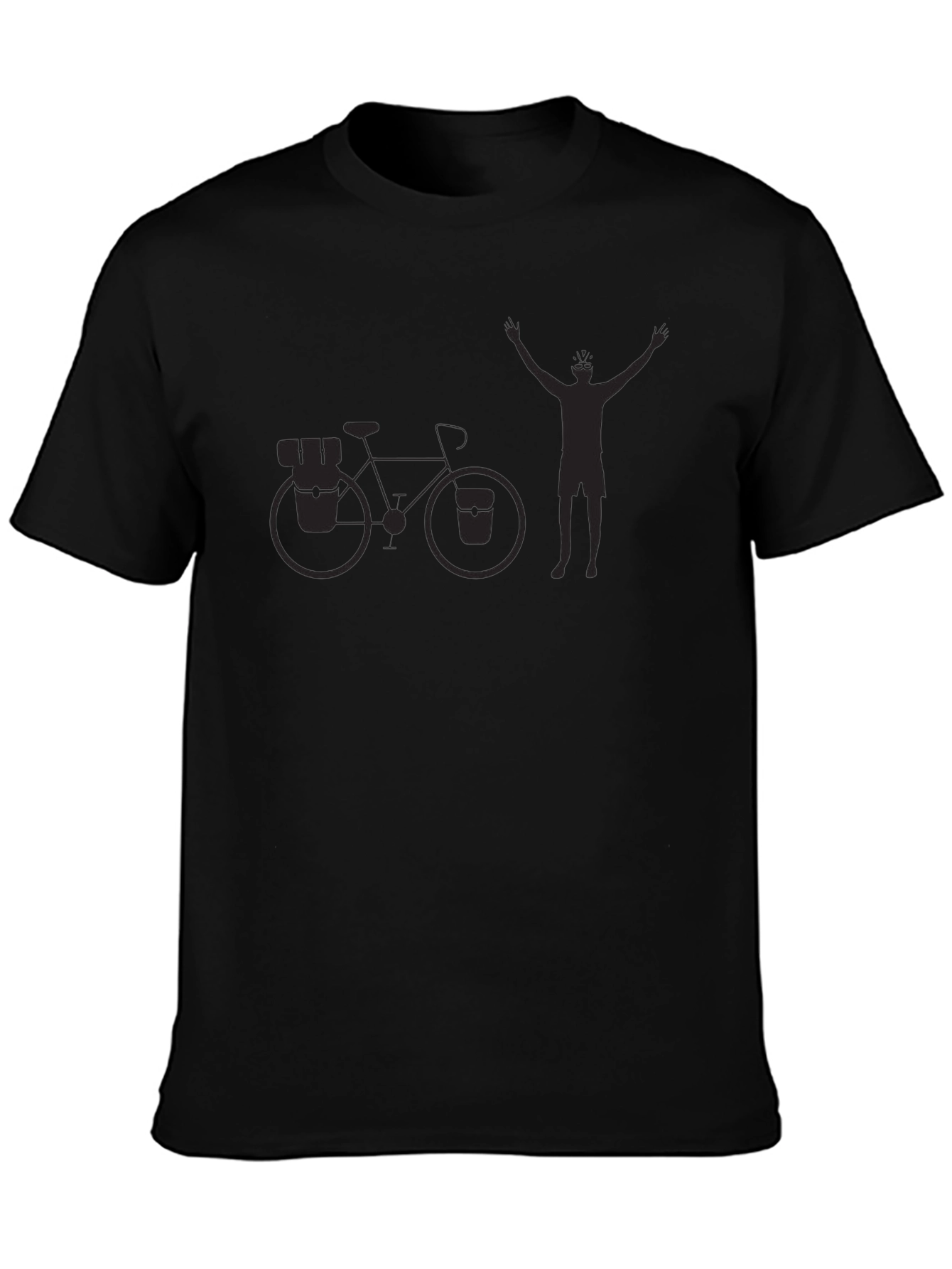Mens Graphic Tee: Bicycle Triumph Design