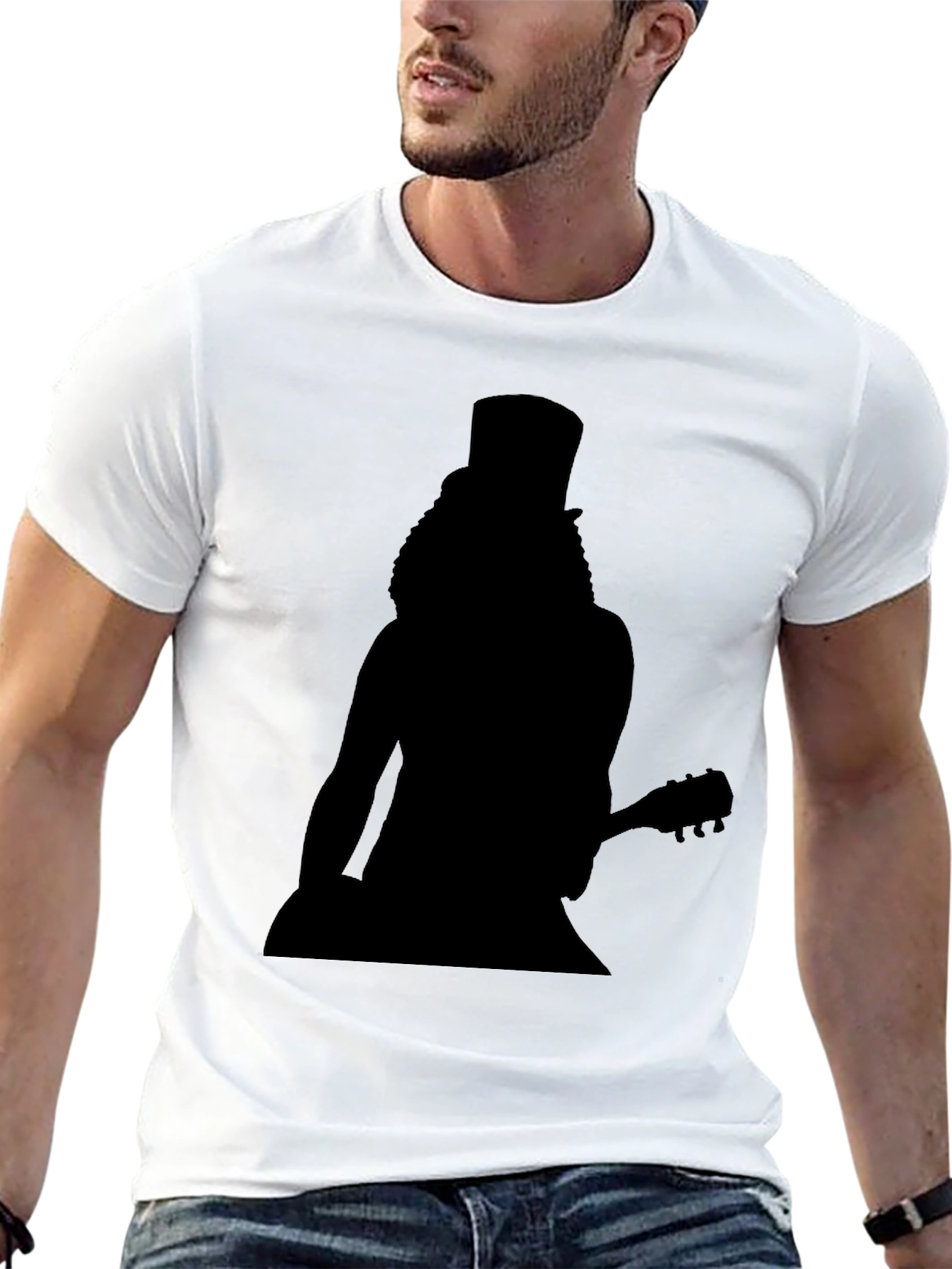 Slash Silhouette T-Shirt - Iconic Rock Style