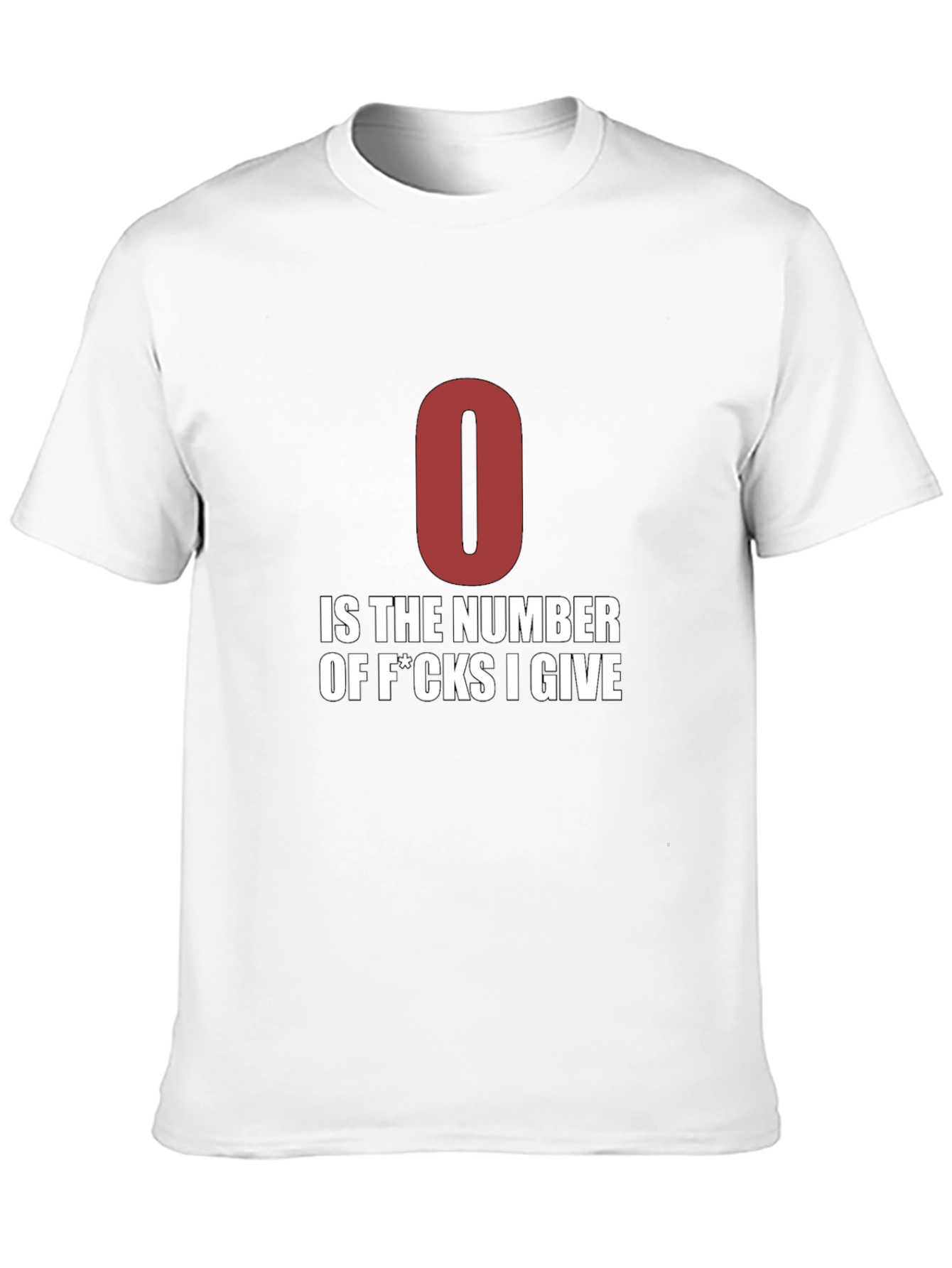 Zero F*cks Given Graphic Tee