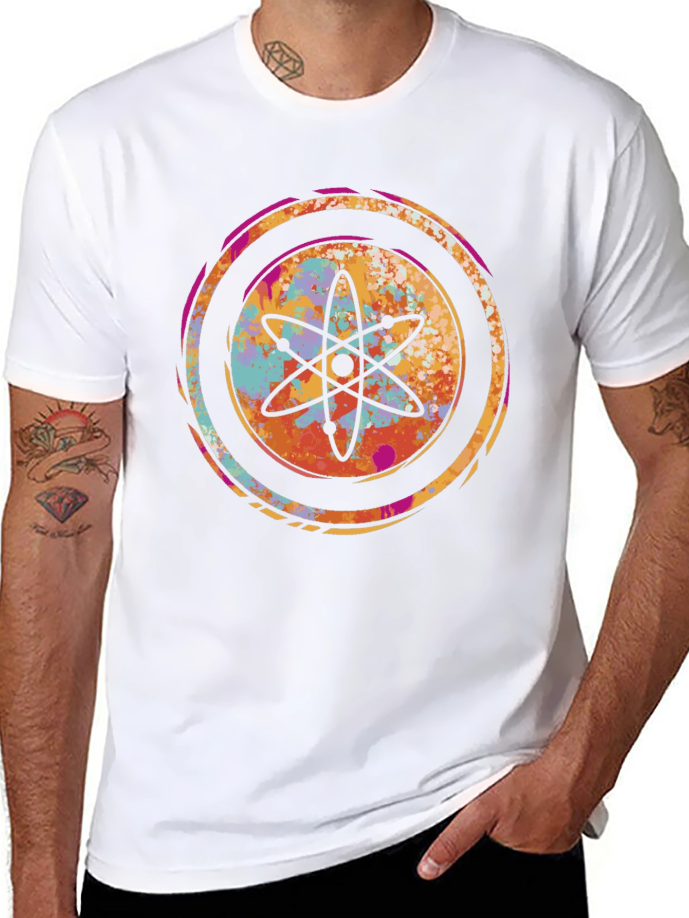 Atom Graphic Tee - Science Inspired Apparel