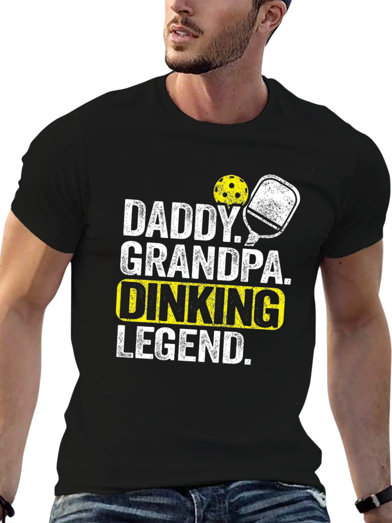Daddy Grandpa Dinking Legend T-Shirt