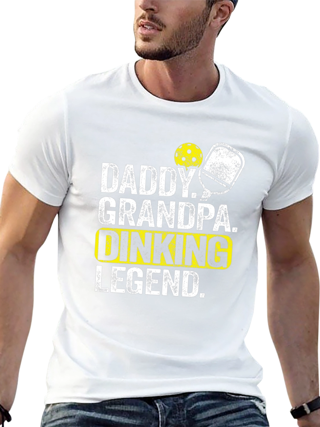 Daddy Grandpa Dinking Legend T-Shirt