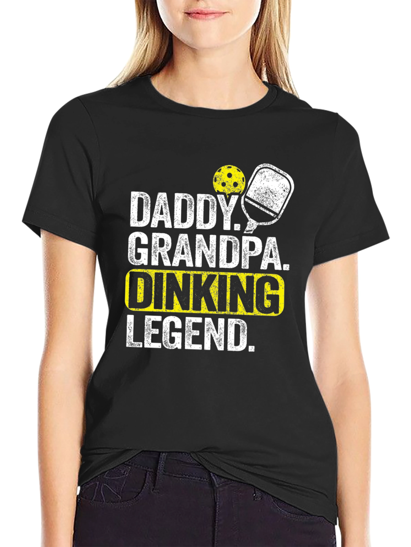 Daddy Grandpa Dinking Legend T-Shirt