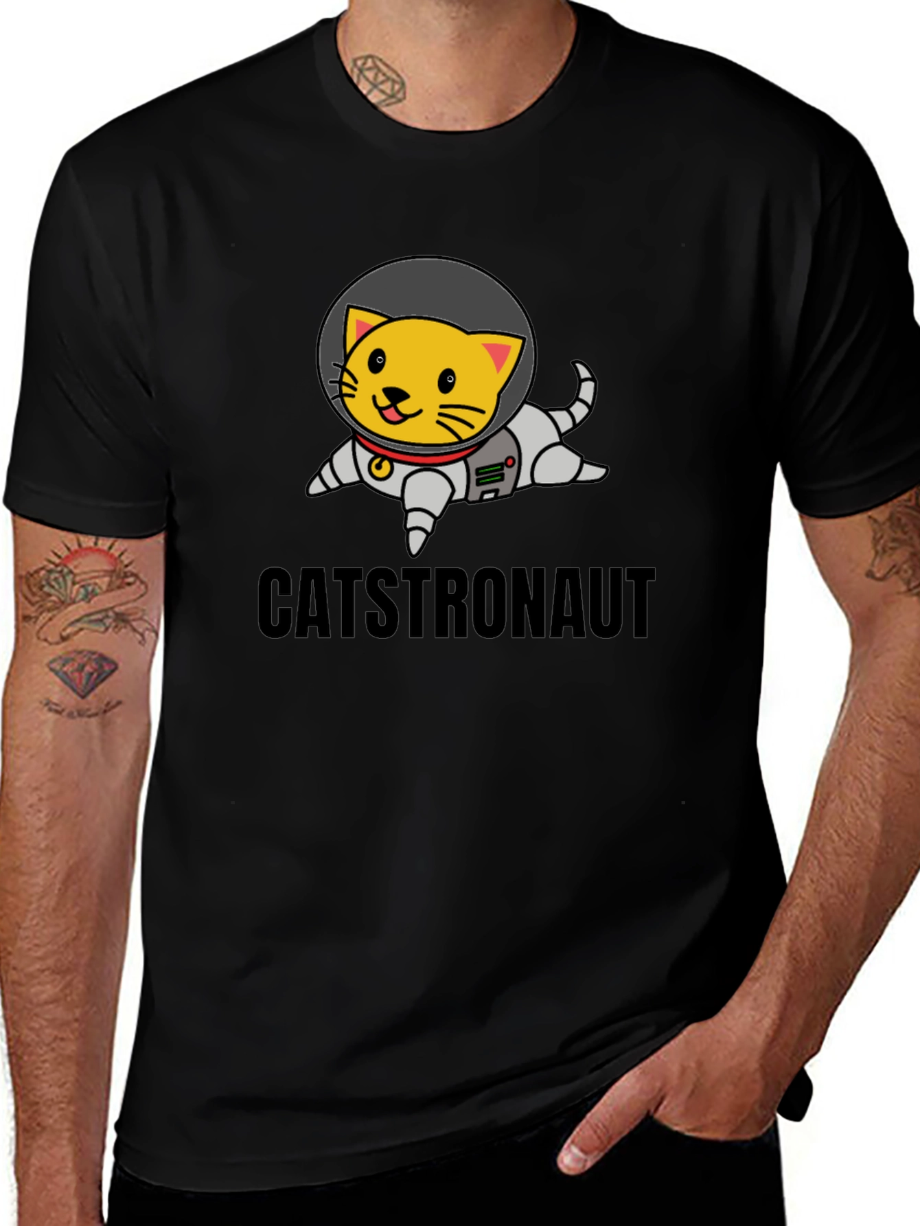 Catstronaut T-Shirt - Space Cat Tee