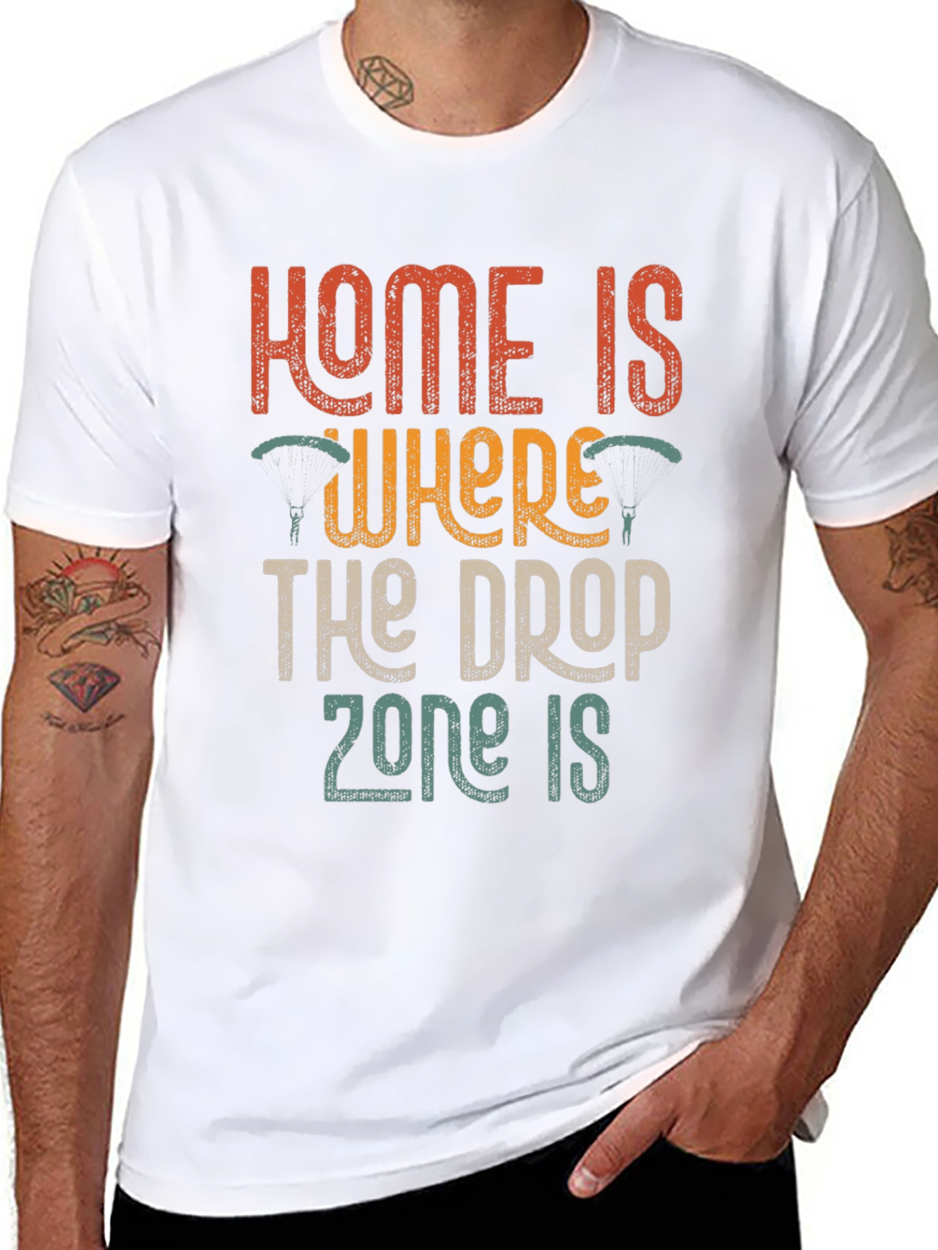 Home is Where The Drop Zone Is T-Shirt
