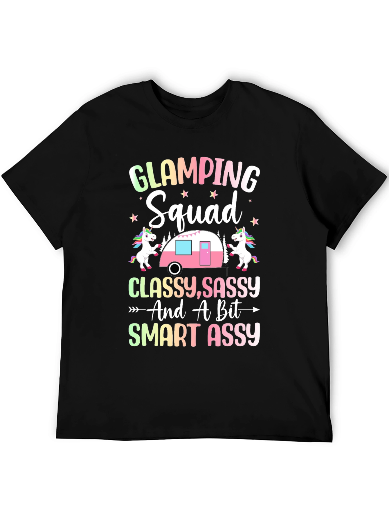 Glamping Squad Graphic T-Shirt