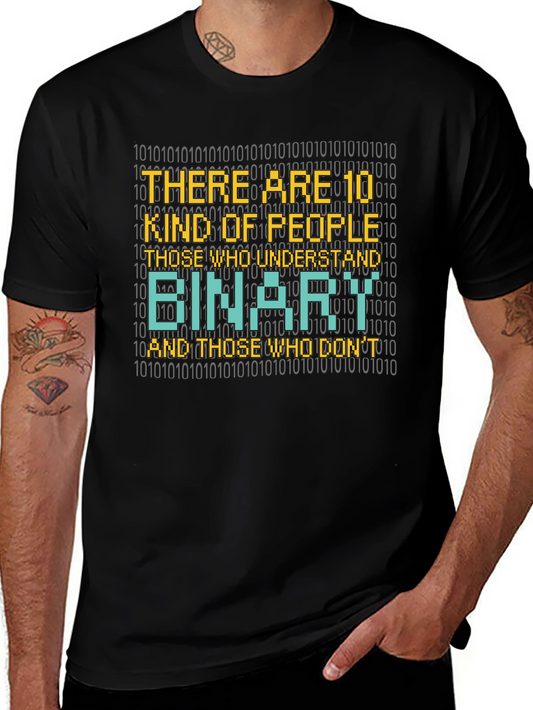 Binary Humor T-Shirt - Programmer Gift
